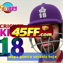 mapa guerra ucrania hoje